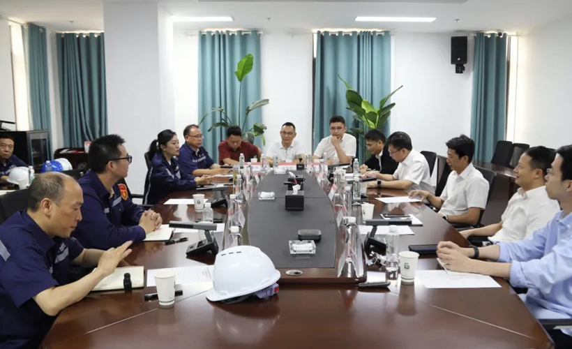 廣州南方投資集團(tuán)有限公司到貴州中鋁交流考察